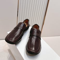Maison Margiela马吉拉 mm6 春夏新款乐福单鞋系列……【圆头拉皱乐福单鞋】原版一比一打造 Maison Margiela马吉拉 mm6 春夏新款乐福单鞋系列……【圆头拉皱乐福单鞋】原版一比一打造