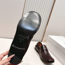 Maison Margiela马吉拉 mm6 春夏新款乐福单鞋系列……【圆头拉皱乐福单鞋】原版一比一打造 Maison Margiela马吉拉 mm6 春夏新款乐福单鞋系列……【圆头拉皱乐福单鞋】原版一比一打造