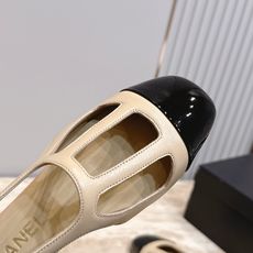 CHANEL 香奈儿 26vs早秋专柜最新时装单鞋系列……【圆头中空平底单鞋】香奈儿女士钟爱简约又难以抗 CHANEL 香奈儿 26vs早秋专柜最新时装单鞋系列……【圆头中空平底单鞋】香奈儿女士钟爱简约又难以抗