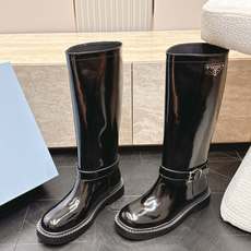 高筒 Prada/普拉达F041 2026ss秋冬最新款厚底马丁靴中筒靴长靴,非常耐看的一款 走秀款中筒靴 原版复 高筒 Prada/普拉达F041 2026ss秋冬最新款厚底马丁靴中筒靴长靴,非常耐看的一款 走秀款中筒靴 原版复