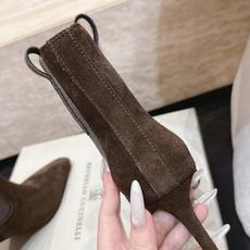 顶级版本 Brunello Cucinelli新款BC秋冬靴子系列 高跟短靴 BC是意大利知名品牌,极简主义风格,优 顶级版本 Brunello Cucinelli新款BC秋冬靴子系列 高跟短靴 BC是意大利知名品牌,极简主义风格,优