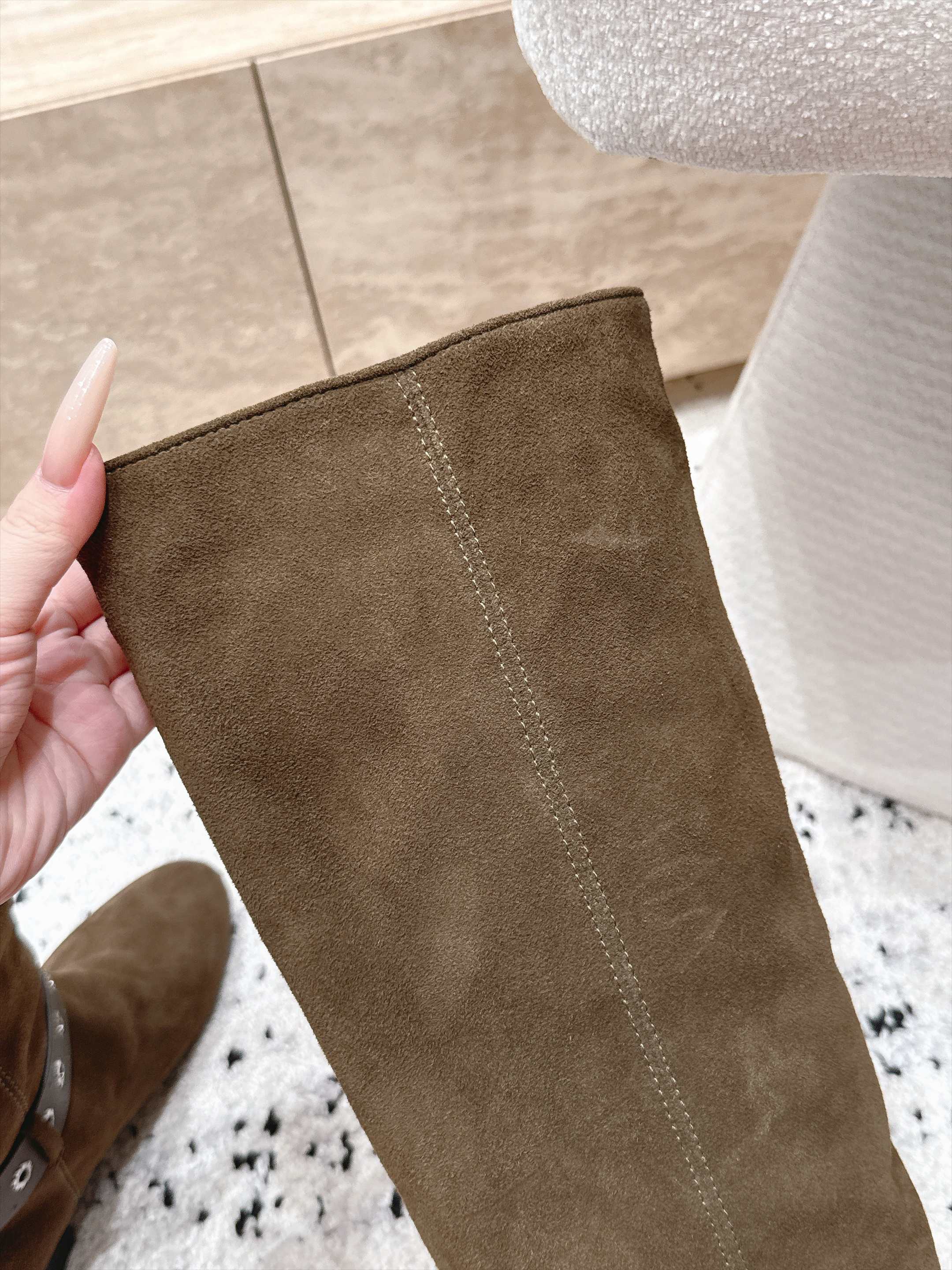isabel marant/伊莎贝尔26vs早秋最新爆款圆头复古一脚蹬高靴 玛兰混合过去与将来"交织出非洲,印第安,安第