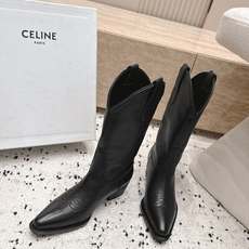 celine 思琳 秋冬最新款复古粗跟时装靴、牛仔靴 走秀款时尚博主同款 早秋力推单品!复古欧美风格 炸街必备单品 非 celine 思琳 秋冬最新款复古粗跟时装靴、牛仔靴 走秀款时尚博主同款 早秋力推单品!复古欧美风格 炸街必备单品 非