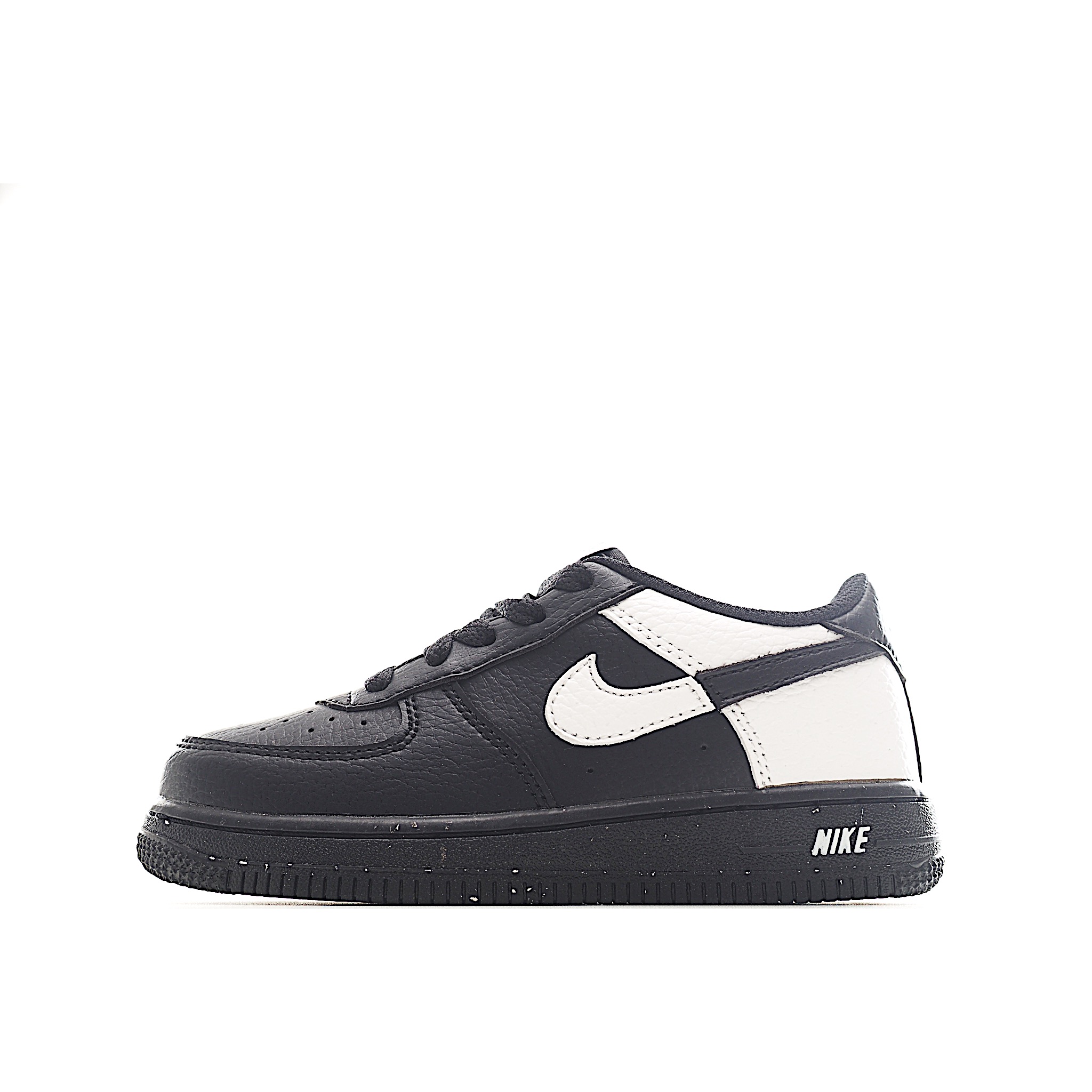 Nike Force 1 Low空军一号低帮儿童板鞋 Air Force 1于1982年推出，由Nike公 司的传奇设计师Bruce Kilgore设计，他摒弃了老旧的帆布鞋风格，突破性的使用内嵌式Air Sole气垫缓震系统，并将其与横跨复古与现代的外型结合，造就出风靡全球三十多年的Air Force 1,有了这个经典，您将获得耐用性，缓冲性和最佳的穿着舒适度。 货号：6001 尺码：22-37.5-选品中心