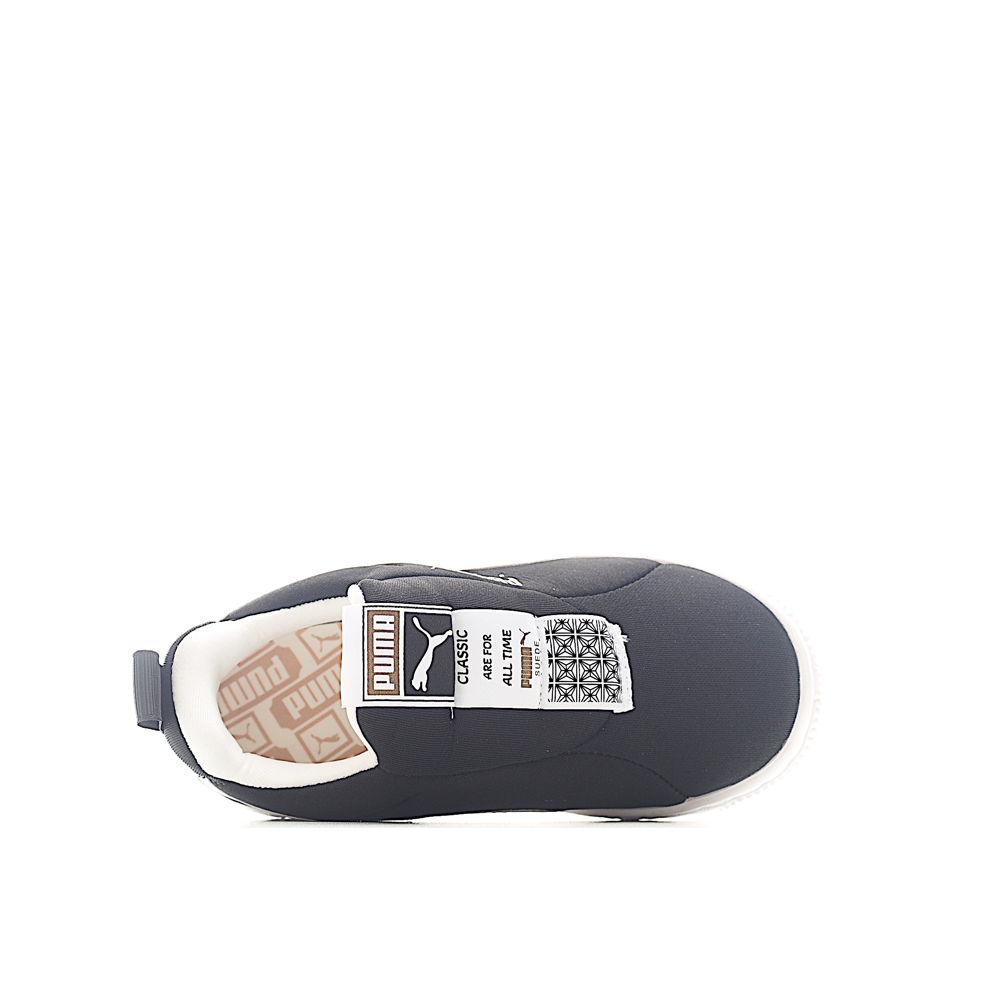 图片[4]-彪马复古一脚蹬休闲儿童板鞋 一脚蹬绒面板鞋，为孩子贴心打造，穿脱省心。以凹凸纹理细节、金属色 Logo 等细节，提升鞋款造型感，助力时髦出街。胶外底抓地耐穿，塑造平稳步伐。添加柔软织物鞋 面，舒适耐穿。 尺码：22-37-选品中心