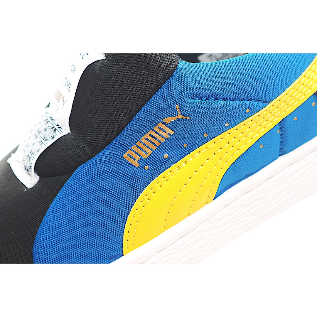 图片[7]-彪马复古一脚蹬休闲儿童板鞋 一脚蹬绒面板鞋，为孩子贴心打造，穿脱省心。以凹凸纹理细节、金属色 Logo 等细节，提升鞋款造型感，助力时髦出街。胶外底抓地耐穿，塑造平稳步伐。添加柔软织物鞋 面，舒适耐穿。 货号：4004 尺码：22-37-选品中心