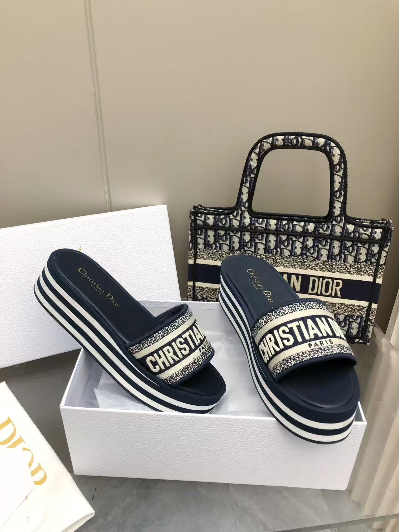 Dior 2025SS New Platform EVA Sole Slides - Dynamic Style & Brand Essence 7 a1741771810812 0726