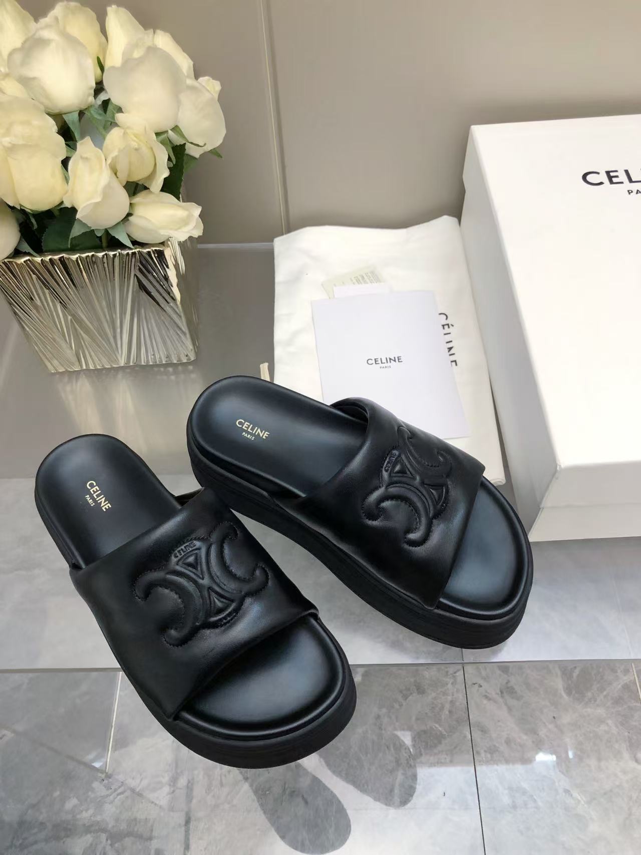 셀린느 플랫폼 샌들 98766 이미지 2