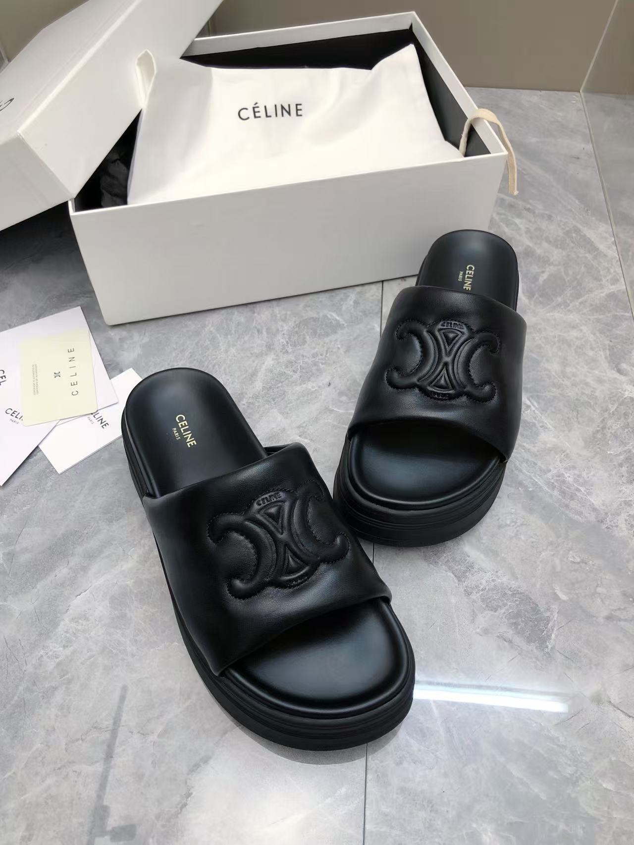 셀린느 플랫폼 샌들 98766 이미지 8
