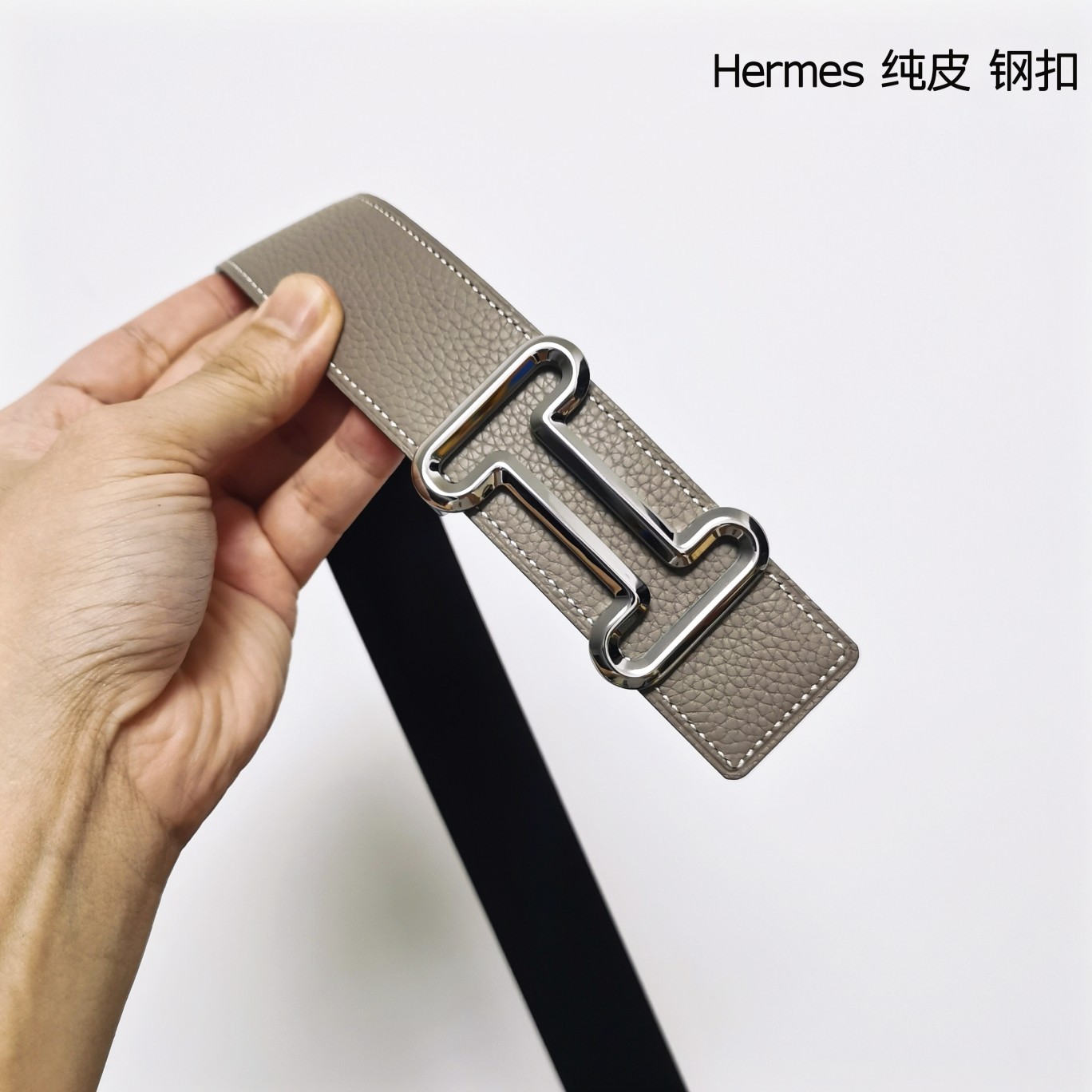 Hermes双面原版小牛皮精钢五金防刮耐磨不褪色轻奢有品位精品！