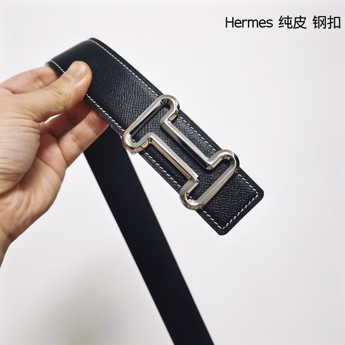 Hermes双面原版小牛皮精钢五金防刮耐磨不褪色轻奢有品位精品！