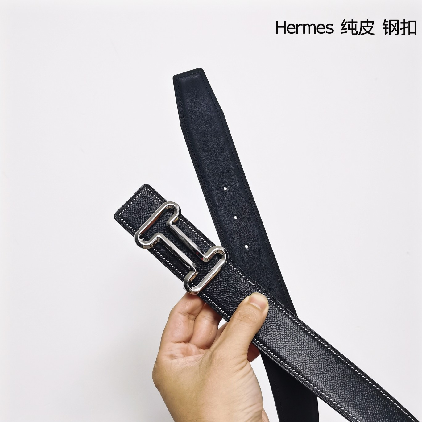 Hermes双面原版小牛皮精钢五金防刮耐磨不褪色轻奢有品位精品！