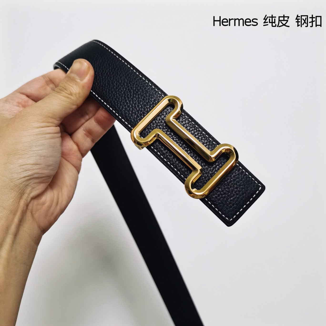 Hermes双面原版小牛皮精钢五金防刮耐磨不褪色轻奢有品位精品！