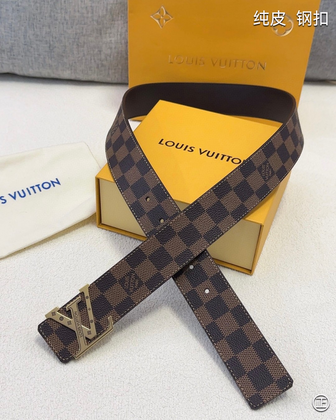   Louis Vuitton㊣ 纯钢精品，原单品质，经典印花，精工制作宽4.0cm✅  
