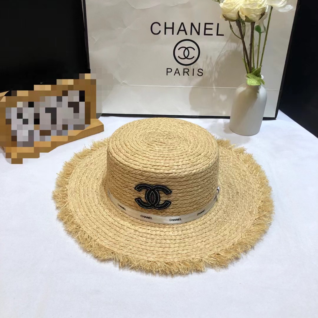 NO:191184,Running chane ~ Rafia top hat This big hat brim is huge sunshade, domestic imitation Rafia material is no worse than imported UVcut in summer, must have sun protection when going out on vacation. It is not picky, the upper body effect is good~, hat, chanel, hats19860909跑量 chane～拉菲草平顶礼帽 这个大帽檐巨巨巨遮阳,国产仿拉菲草材质,不比进口的差UVcut夏天出门,度假防晒必备. 不挑人,上身效果好看的～,帽子,chanel,hats,hat