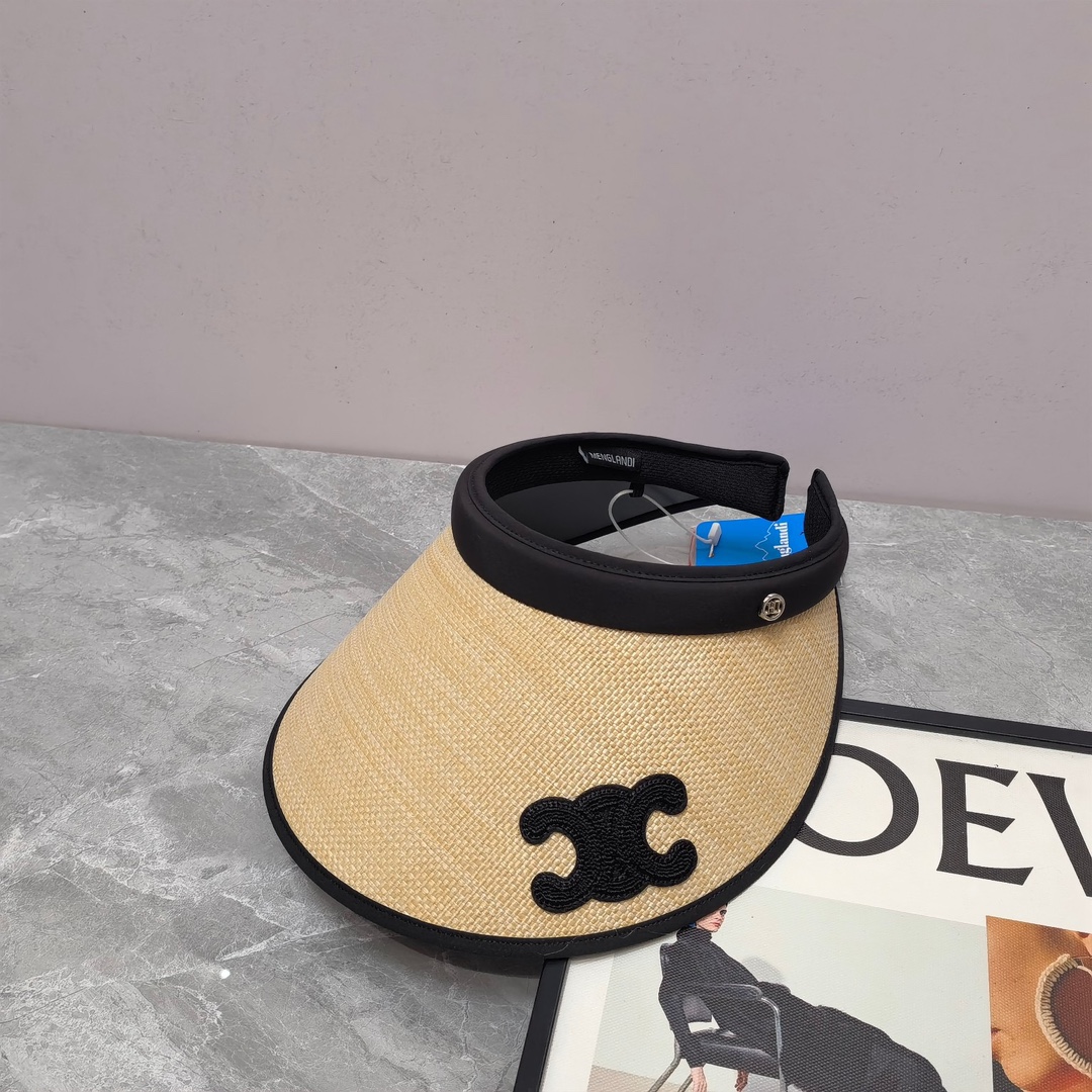 NO:191192,Running celin~ Super good style~ vinyl sunscreen top hat, hat, celine,hats19860909跑量 celin～ 版型超好~ 黑胶防晒空顶帽,帽子,celine,hats,hat