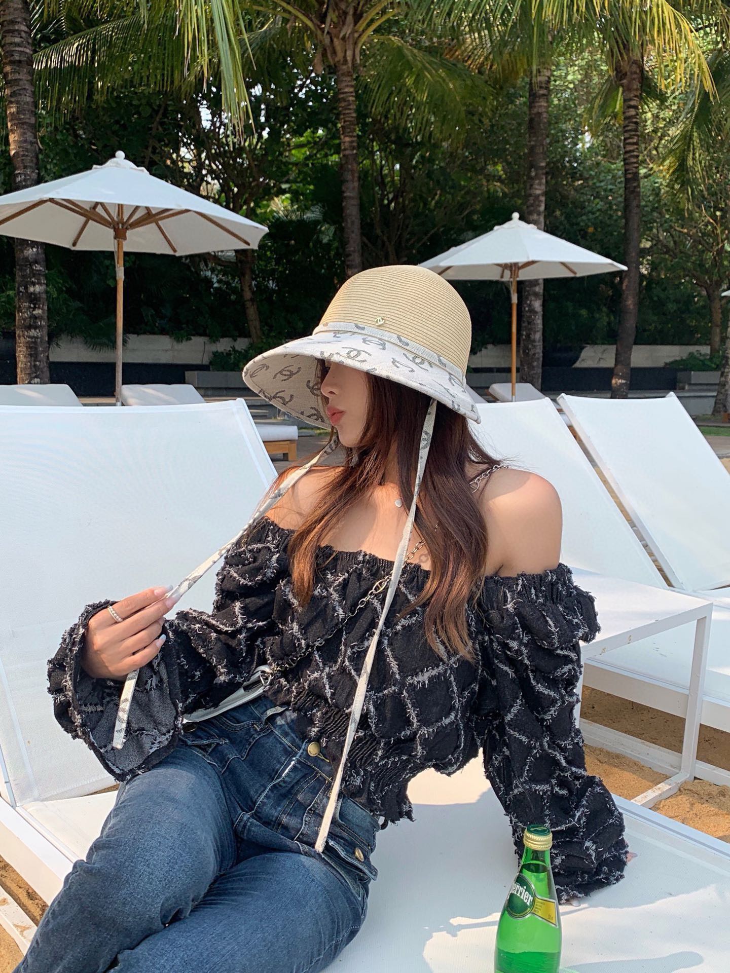 NO:191662,Running volume New style Small vanilla cloth splicing basin hat Black Beige hat Fisherman hat Baseball hat Knit hat, hat, espadrilles, hats19860909跑量 新款 小香草布拼接盆帽 黑色 米色帽子渔夫帽棒球帽针织帽,帽子,espadrilles,hats,hat