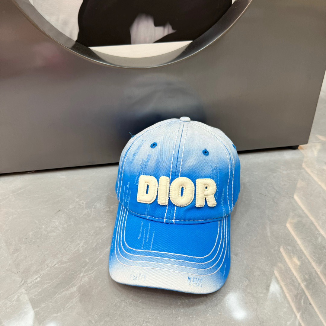 Dio棒球帽新款渐变色系洋气高级感十足帽型正！