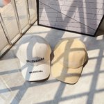 Balenciaga Imitación
 Sombreros Gorras Bordado Universal para hombres y mujeres Algodón Fashion