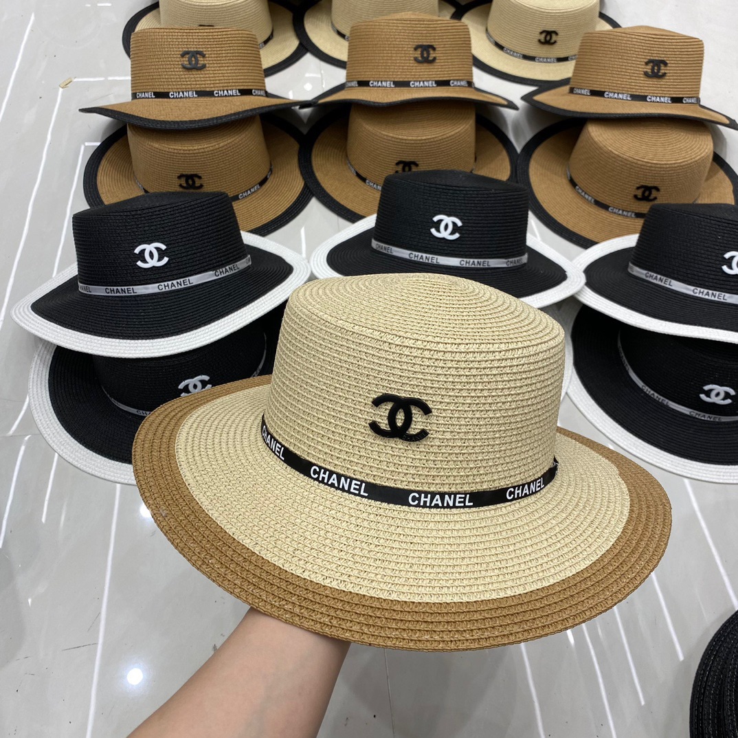NO:199579,Running volume ch@nel Xiaoxiang new sun protection straw hat. A must-have sun protection item on the street in the hot summer. It is also a good hat when you get on the beach. Fisherman's hat, baseball hat, knit hat, hat, espadrilles, hats19860909跑量 ch@nel小香新款遮阳防晒草帽 炎炎夏日出街必备防晒单品, 海边约起也妥妥滴帽子渔夫帽棒球帽针织帽,帽子,espadrilles,hats,hat