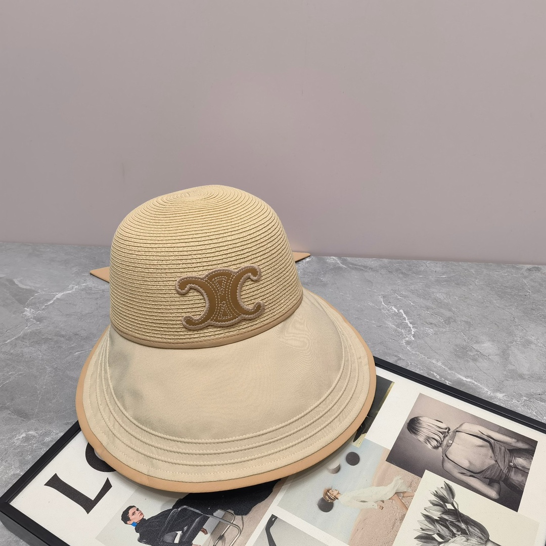 NO:200876,Running meter Ce Arc de Triomphe high quality spliced ​​straw hat fisherman hat baseball hat knit hat, hat, espadrilles,hats19860909跑量 Ce凯旋门高品质拼接草帽帽子渔夫帽棒球帽针织帽,帽子,espadrilles,hats,hat