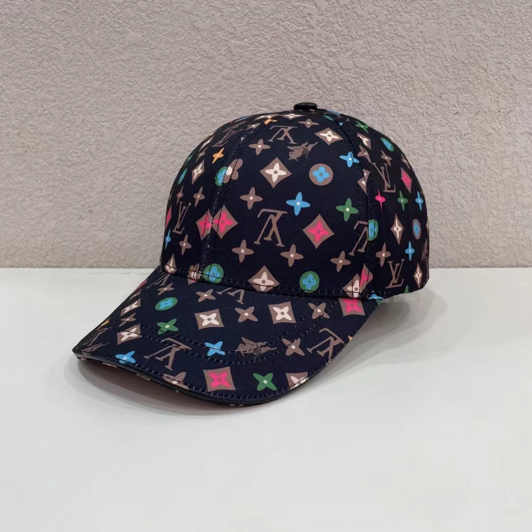 Venta masiva lv Louis Vuitton una gorra de béisbol muy popular, simple y elegante, de alta gama y buena calidad ~ con e…