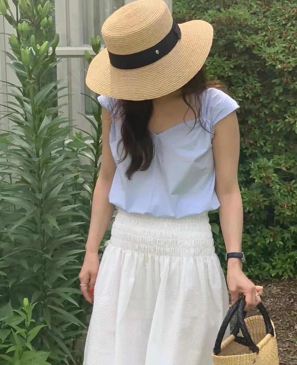 NO:206807,High-quality running version!  No quality issues will be returned and exchanged!  New - Helen Rafia flat top straw hat Fashion versatile black white hat Straw hat Fisherman hat Baseball hat, hat, espadrilles,hats19860909跑量高定版！无质量问题不退换！ 上新 —— Helen 拉菲草平顶草帽 时尚百搭 黑色 白色帽子草帽渔夫帽棒球帽,帽子,espadrilles,hats,hat