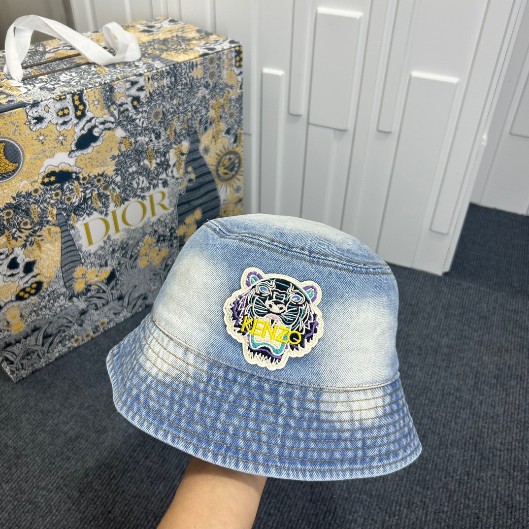 NO:206889,Running volume [Kenzo] new denim fisherman hat, counter classic style, male and female hat straw hat fisherman hat baseball hat, hat, espadrilles, hats19860909跑量【Kenzo】新款牛仔渔夫帽,专柜经典款,男女通用帽子草帽渔夫帽棒球帽,帽子,espadrilles,hats,hat