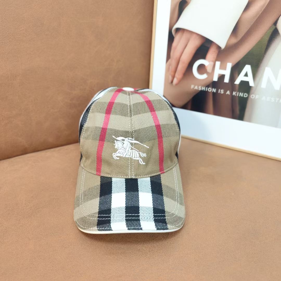 Gran volumen Burberry nueva gorra de béisbol original, bordado con mucho encanto, artículo popular agotado en tiendas o…