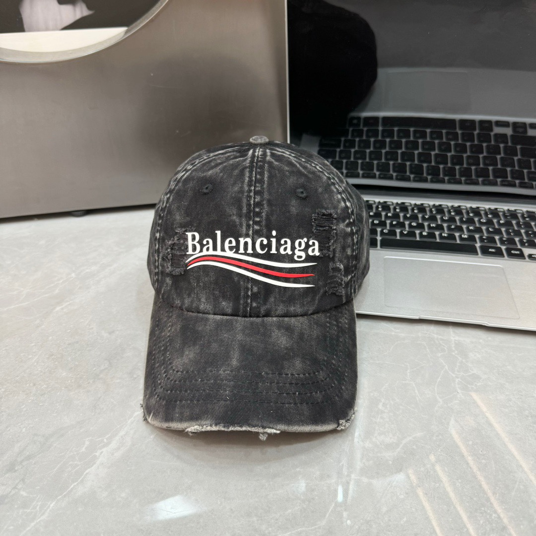 Venta rápida: nueva gorra de béisbol de Balenciaga, tan bonita que querrás todos los colores, proceso de lavado, agujer…