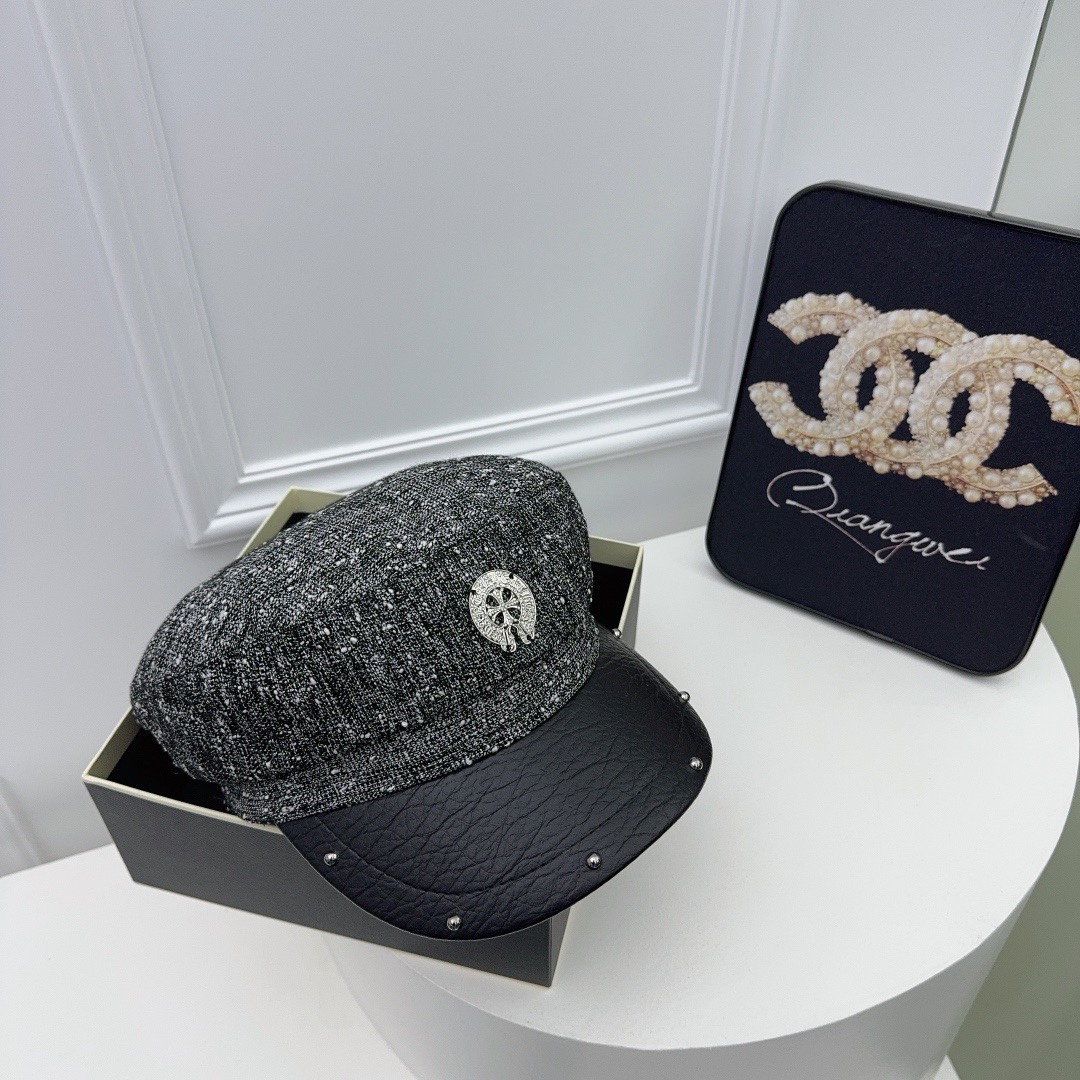 NO:208671,Running volume Croxin new leather-pinning military cap craft fabric full of design sense autumn and winter classic hat straw hat fisherman hat baseball hat, hat, chrome hearts, espadrilles, hats19860909跑量 克罗心新款拼皮军帽 工艺面料 设计感十足 秋冬经典款帽子草帽渔夫帽棒球帽,帽子,chrome hearts,espadrilles,hats,hat