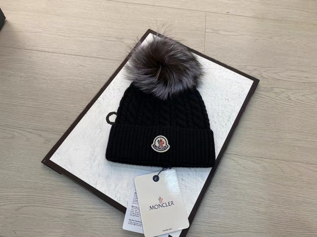 Moncler Sombreros Sombrero de punto Colección de invierno