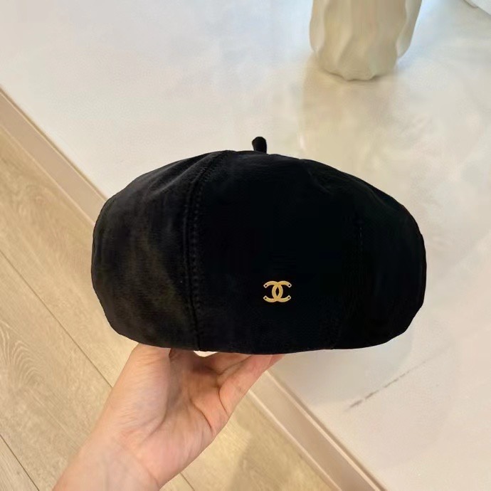 Chanel Sombreros Boinas Rojo