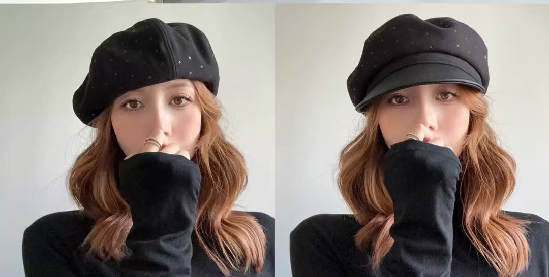 NO:215467,The new Dior sequin beret has a soft touch and is comfortable to wear, making it super high-end!  All-match colors!  A must-have item for everyone!  Head circumference: 56-58cm hat Fisherman hat Baseball hat Knit hat, hat, dior, espadrilles, hats19860909跑量 Dior新款亮片贝雷帽 手感很柔软,配戴舒适度满分,超显高级！ 色系百搭大方！人手必备单品！ 头围:56-58cm帽子渔夫帽棒球帽针织帽,帽子,dior,espadrilles,hats,hat