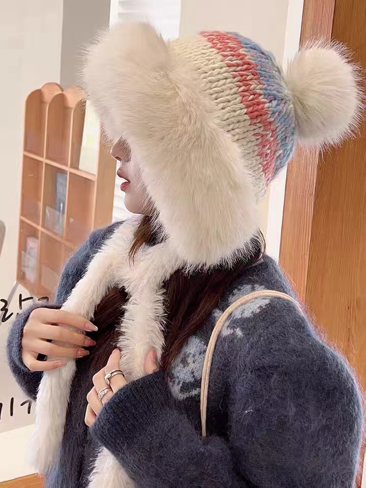 NO:215861,Running volume Prada~Autumn and winter ski ear protection hat Thickened inner large breasted knitted ear protection hat Winter small stove hat Fisherman hat Baseball hat Knitted hat, hat, prada, espadrilles, hats19860909跑量 Prada～秋冬滑雪护耳帽 加厚内里大毛边针织护耳帽 冬天的小暖炉帽子渔夫帽棒球帽针织帽,帽子,prada,espadrilles,hats,hat