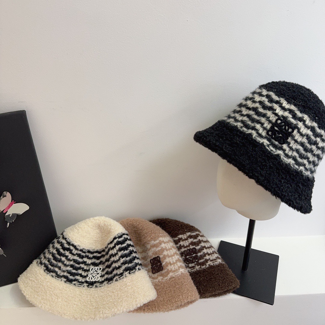 Loewe Striped Bucket Hat - Stylish & Breathable Design for Women 10 i1733500317 5178 4