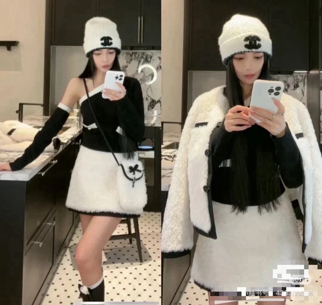 NO:218351,Running volume ch@nel Xiaoxiang autumn and winter counter double C logo logo, celebrity fashion expert hot knitted hat, fluffy and soft knitted feel, irregular letter logo, don’t be too beautiful, shipment is very slow!  Very nice quality!  Black and white two-color hat fisherman hat baseball hat knit hat, hat, espadrilles,hats19860909跑量 ch@nel小香秋冬专柜双C logo标志 明星时尚达人爆款针织帽,蓬松松软针织手感 不规则字母标志,不要太美了,出货很慢！ 质量很nice！黑白两色帽子渔夫帽棒球帽针织帽,帽子,espadrilles,hats,hat