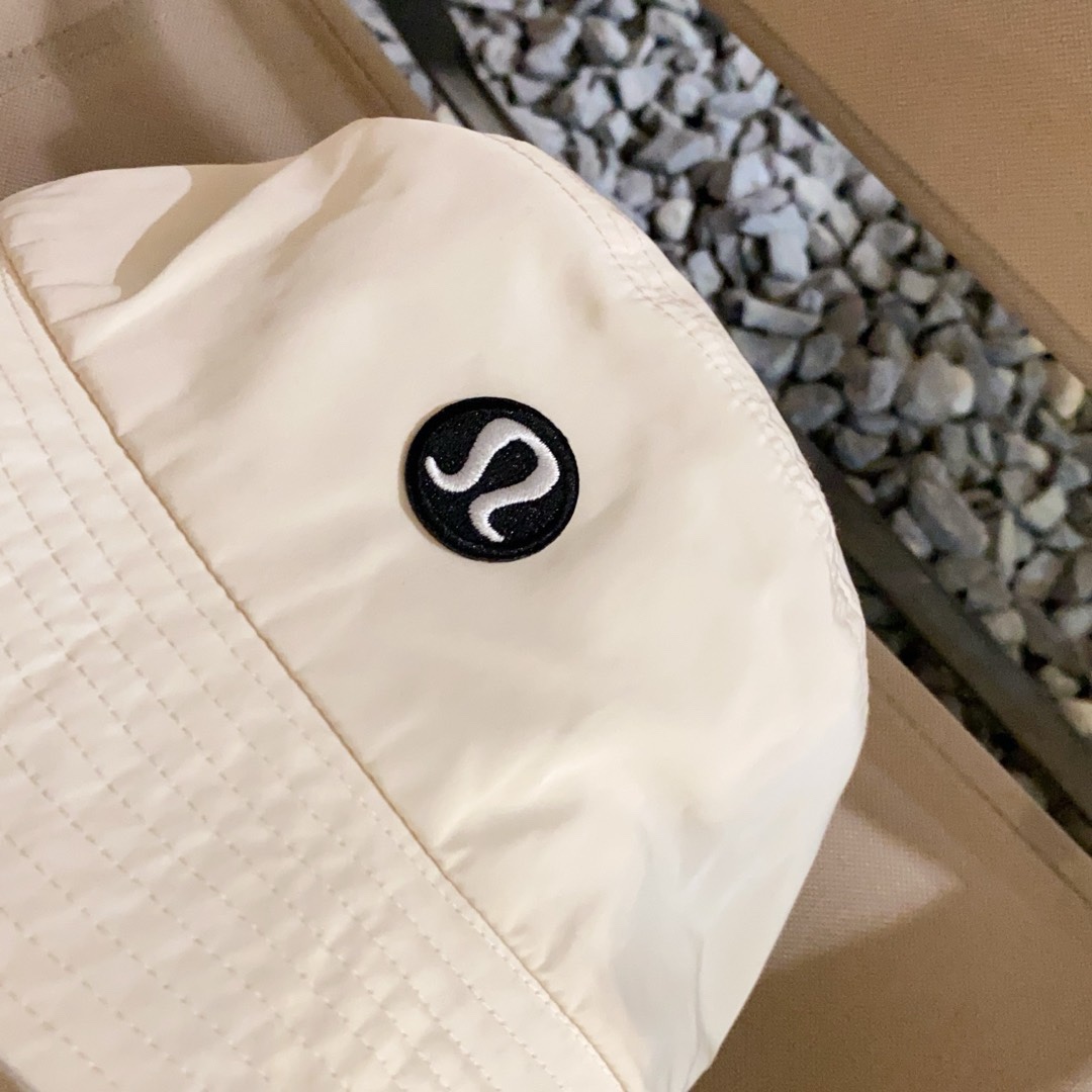 Run LuLulemon 2025, new fish hat. He’s a man and a woman. Rice, gray, olive green - 图片 8