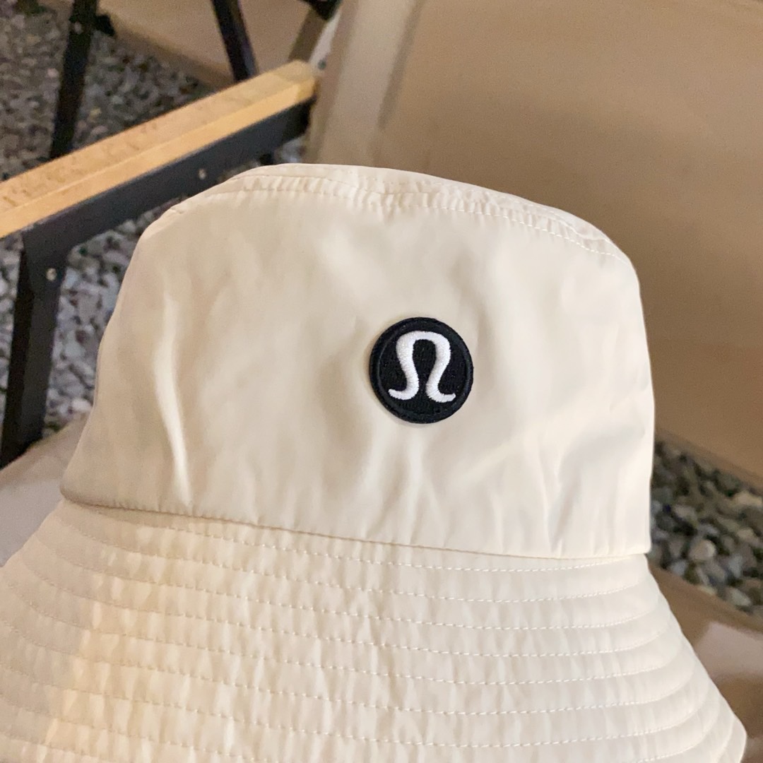 Run LuLulemon 2025, new fish hat. He’s a man and a woman. Rice, gray, olive green - 图片 6