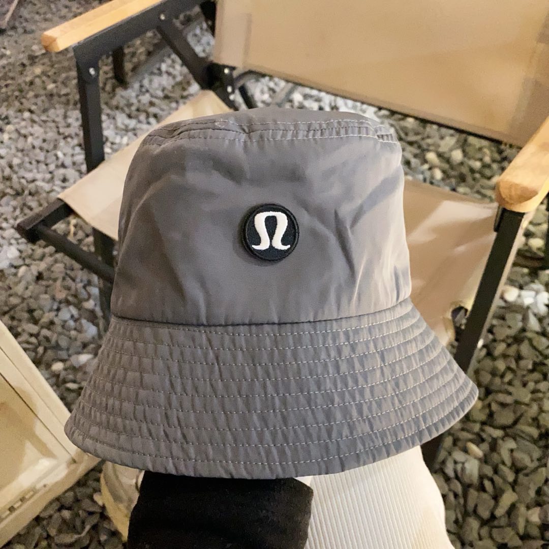 Run LuLulemon 2025, new fish hat. He’s a man and a woman. Rice, gray, olive green - 图片 4
