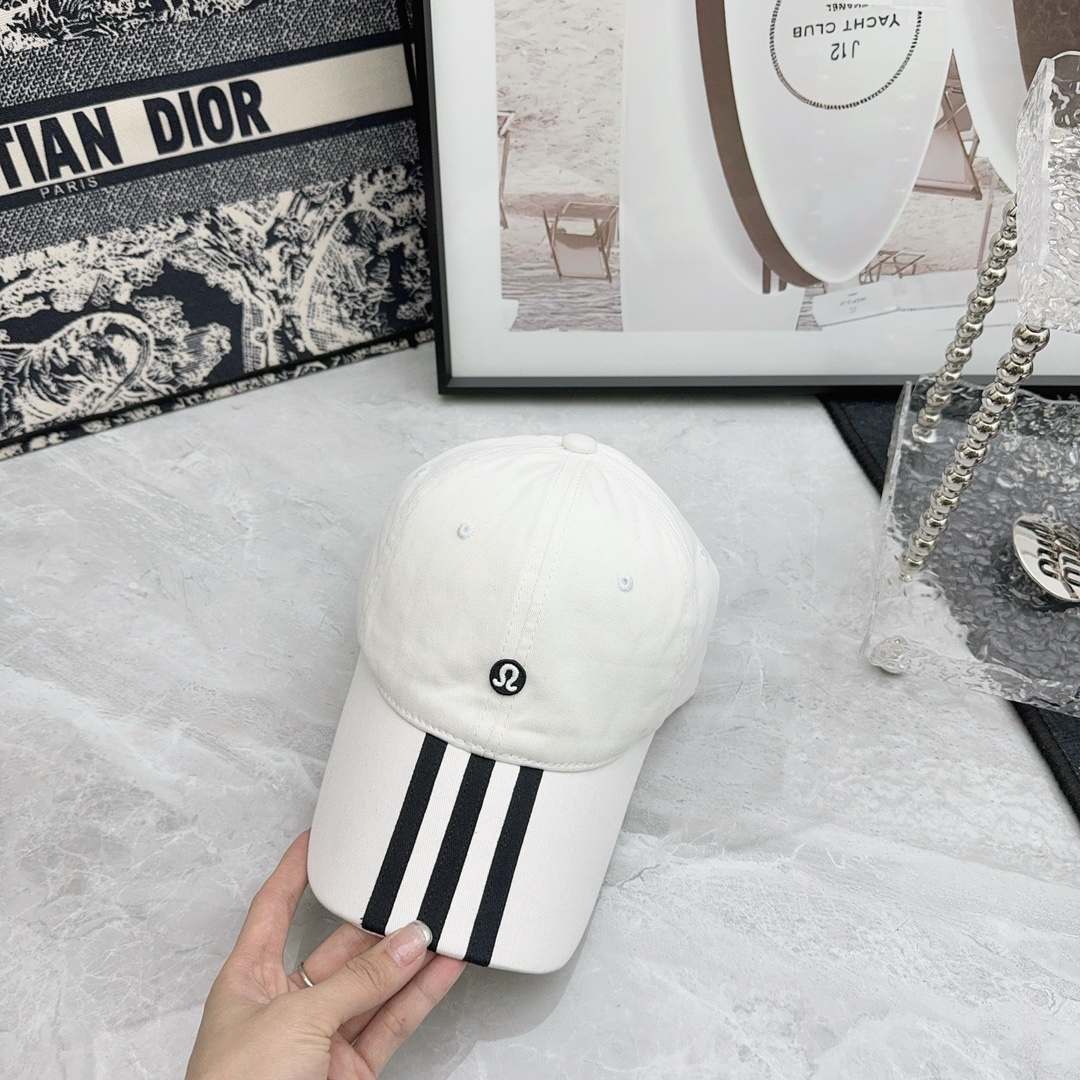 84 runs. LuLulemon summer leisure. A colored baseball cap