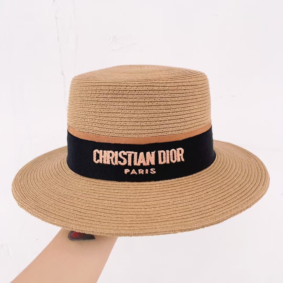 NO:221008,Running volume D home 25 spring and summer new style embroidered letter flat top basin hat khaki white black hat fisherman hat baseball hat knit hat, hat, dior, espadrilles, hats19860909跑量 D家25春夏新款 刺绣字母平顶盆帽 卡其色 白色 黑色帽子渔夫帽棒球帽针织帽,帽子,dior,espadrilles,hats,hat