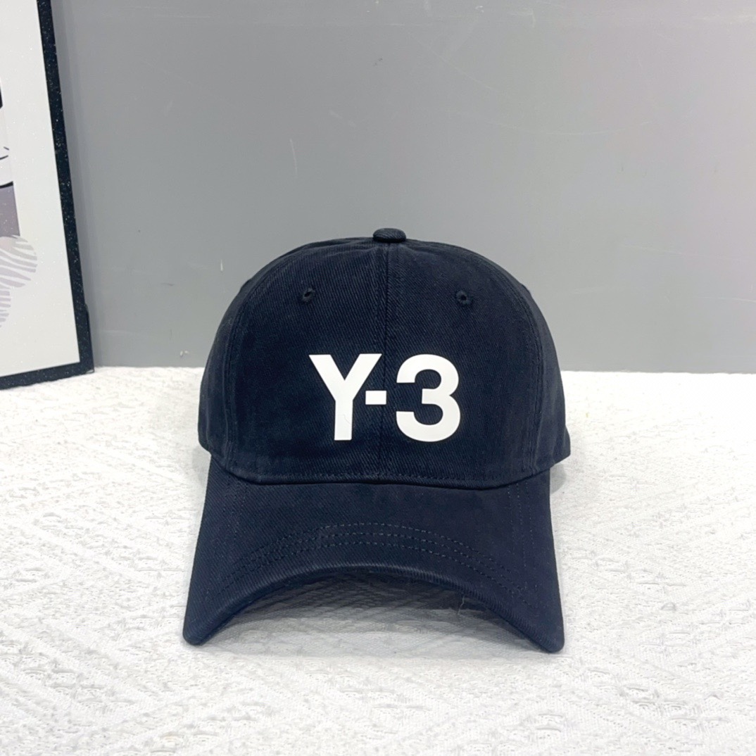 84 RUNS. Y-3-NEW BASEBALL CAP. IT’S A UNIQUE DESIGN. IT’S AN ESSENTIAL MONOLITH