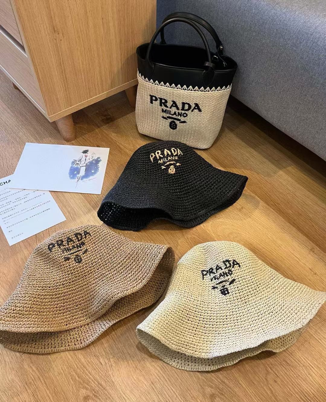 “High Density North Korean Crafts: New Knitted Hats with P-Coded Style” - 图片 8