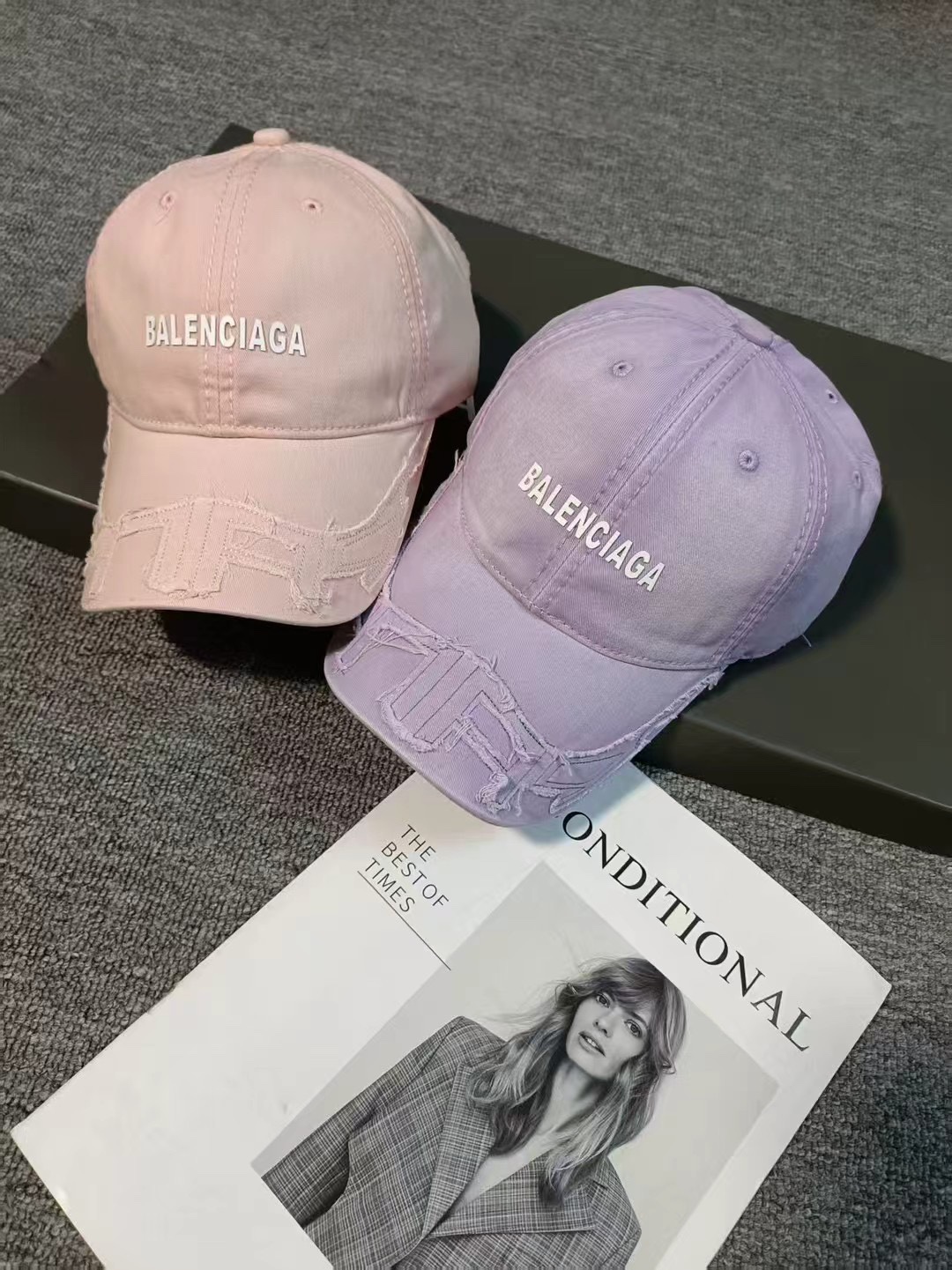 84 runs. Balencia. New craft baseball cap. Design style baseball caps - 图片 1