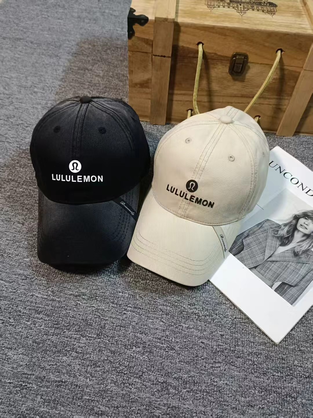 84 runs. LuLulemon summer leisure. A colored baseball cap
