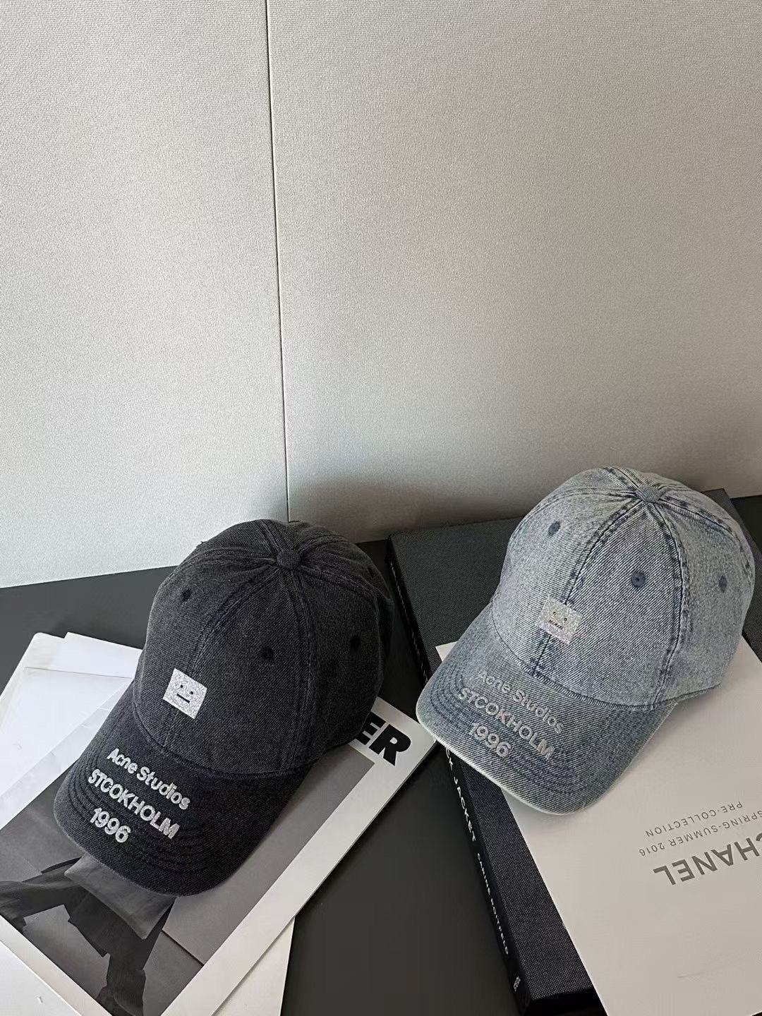 95 runs. Acne’s new smile-faced baseball cap. It’s a customized version - 图片 4