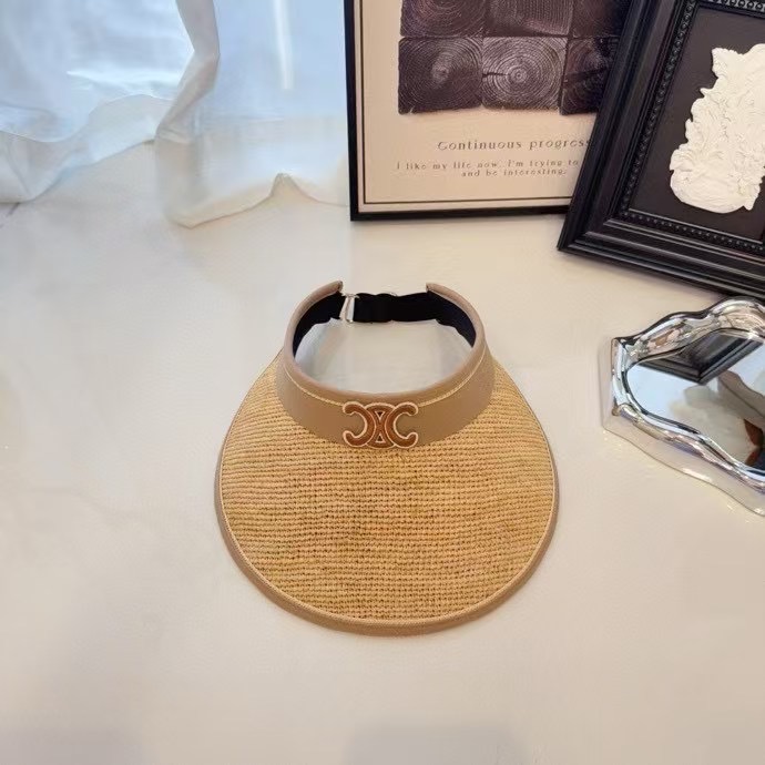 NO:229534,Running volume: Celline~Raffia empty top hat, super small face, elegant and fashionable, excellent texture and comfort, straw hat, fisherman hat, baseball hat, hat, celine, espadrilles, hats19860909跑量 赛琳～拉菲草空顶帽 超级显脸小~优雅又时尚 质感和舒适度都超棒帽子草帽渔夫帽棒球帽,帽子,celine,espadrilles,hats,hat