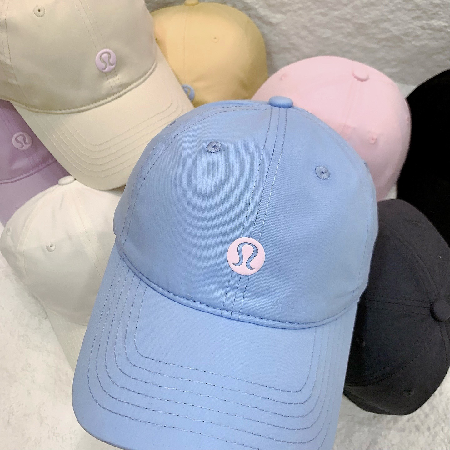 NO:343565,Running volume LuLulemon~New baseball cap summer dopamine, various colors!  Hat Straw Hat Fisherman Hat Baseball Hat, Hats, espadrilles, hats跑量 LuLulemon～新款棒球帽 夏季多巴胺,各种彩色！帽子草帽渔夫帽棒球帽,帽子,espadrilles,hats,hat