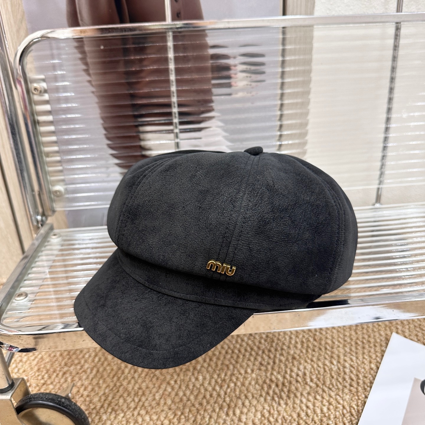NO:532695,Running volume MiuMiu~New star anise hat Early autumn deerskin suede fabric with super quality!  Hat fisherman hat baseball hat knit hat, hat, miumiu, espadrilles, hats19860909跑量 MiuMiu～新款八角帽 早秋鹿皮绒面料 品质感超强！帽子渔夫帽棒球帽针织帽,帽子,miumiu,espadrilles,hats,hat